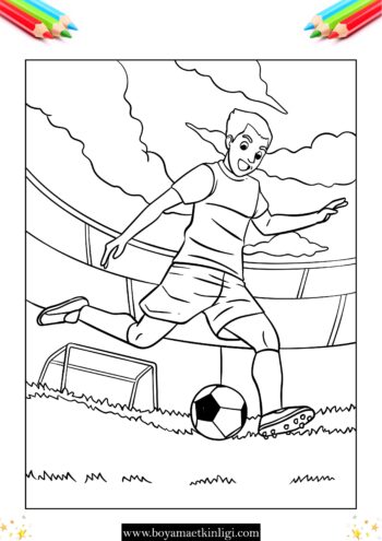 futbolcu boyama pdf 1