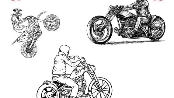 motosiklet boyama pdf 16
